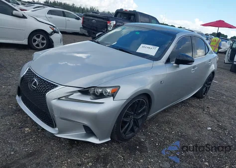 2015 Lexus Is 250 from USA, damaged, VIN JTHBF1D27F5046587